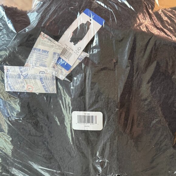 Andrew Marc Ladies Faux Leather Mixed Media Sherpa Coat NEW WITH TAGS - Picture 7 of 7